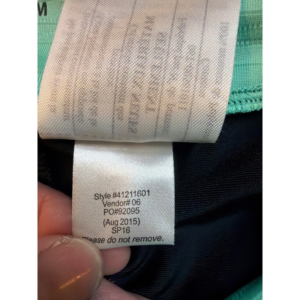 Pearl Izumi Select Women Cycling Shorts Black Mint Green Padded 41211601 Medium - Picture 7 of 10